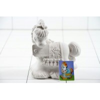 Фигурка гипсовая Лошадка с письмом 164