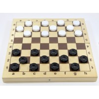 ДесятоеКорол Игра 25  Шашки/290 х 290/дерев 02862 Россия