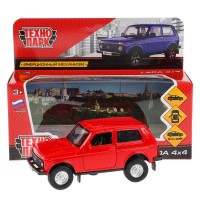 Технопарк Игрушка   Машина. Lada/12 см, металл, инерционная LADA4X4-RD Китай Технопарк Игрушка   Машина. Lada/12 см, металл, инерционная LADA4X4-RD Китай