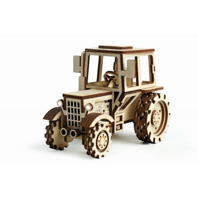 Сборная модель деревянная Трактор 73 детали 008 НФ-00000140 Lemmo