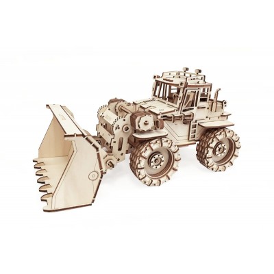Сборная модель деревянная Трактор Бульдог 262 детали Б-1 НФ-00000168 Lemmo