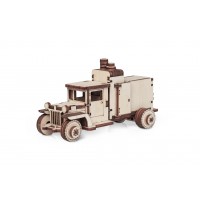 Сборная модель деревянная Грузовик компрессор ЗИС-5 56 деталей НФ-00000261 Lemmo