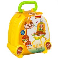 BONDIBON Игрушка   Набор. Кафе фастфуд/чемодан,свет,звук ВВ3699 Китай