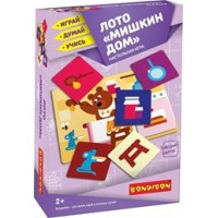 BONDIBON Игра  ИграйДумайУчись Лото. Мишкин дом ВВ3900 Китай