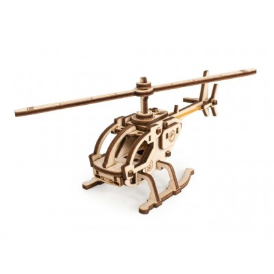 Сборная модель деревянная Вертолет Робинзон 30 деталей 0149 НФ-00000724 Lemmo