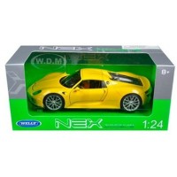 Welly Игрушка   Машина. Модель 1:24 Porsche 918 Spyder 24055 Китай