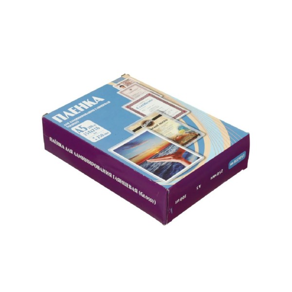 Пленка для ламинирования А5 250мкм 100шт PLP12120-1 Office Kit