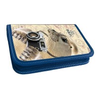 Пенал 1 отделение 110х195х30мм Путешествуй ламинат 30П25_1235 Канцбург  2501235