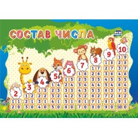 Состав числа. А5. КПЛ - 262. 