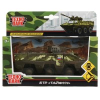 Технопарк Игрушка   Машина. БТР Тайфун 15см, метал., инерц., откр. двери, камуфляж SB-17-39-B(GN)-WB Китай