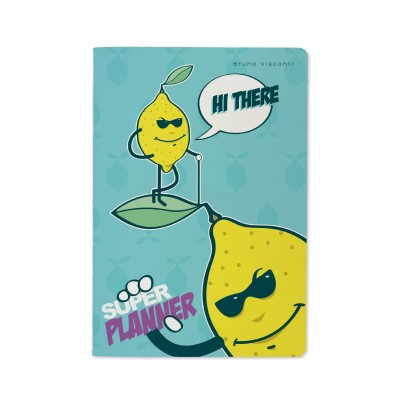 Тетрадь 40 листов А5 клетка Mr.Lemon 7-40-001/86 Bruno Visconti 6/24/96