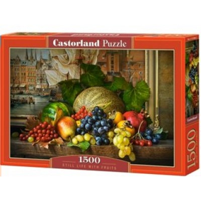 Castor Land Пазл 1500  Натюрморт с фруктами С-151868 Польша