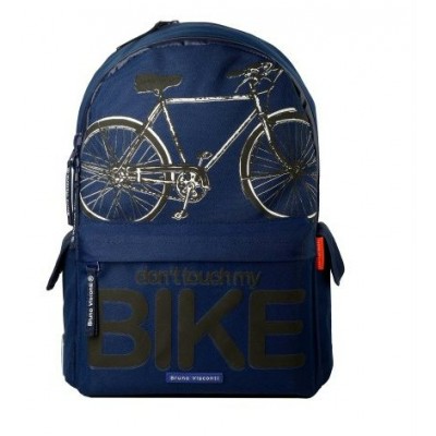 Рюкзак  30х40х17см Bike синий 570гр 12-003-096/02 Bruno Visconti