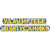Мир поздравлений/Гирлянда. Удачи тебе, выпускник!/071.028/
