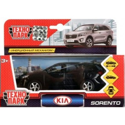 Технопарк Игрушка   Машина. KIA Sorento Prime/12 см,металл, инерц, откр.двери SB-17-75-KS-N(BL)-WB Китай