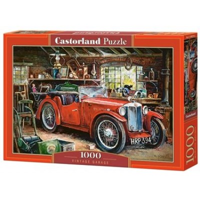 Castor Land Пазл 1000  Старинный гараж C-104574 Польша