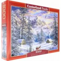 Castor Land Пазл 1000  Зимой в горах C-104680 Польша