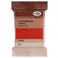 Глина полимерная 56гр Хобби красный 1400 Гамма Глина полимерная 56гр Хобби красный 1400 Гамма
