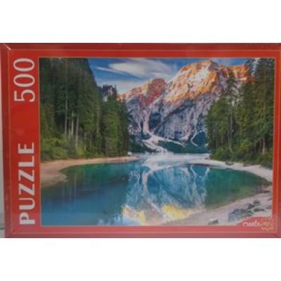 Рыжий кот Пазл 500 Италия. Озеро среди Доломитовых Альп ГИП500-0613 Россия Рыжий кот Пазл 500 Италия. Озеро среди Доломитовых Альп ГИП500-0613 Россия