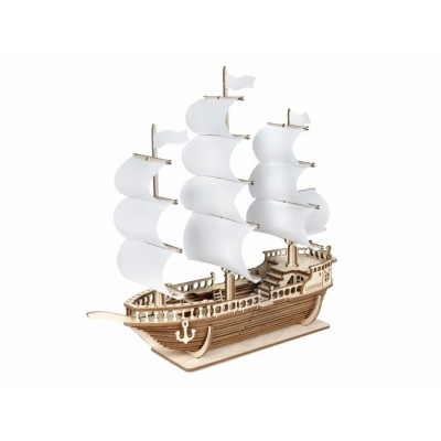 Сборная модель деревянная Корабль Ламар 104 деталей 0145 НФ-00000799 Lemmo