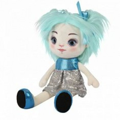 МаксиТойз Игрушка  MaxDolls Кукла Карина в сине-серебряном платье/35 см, мягкая MT-MRT121912-35 Китай