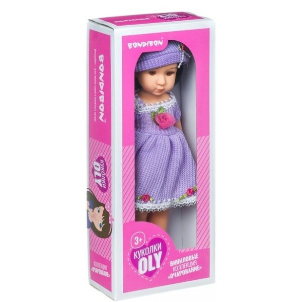 BONDIBON Игрушка   Кукла OLY. Виниловая коллекция 