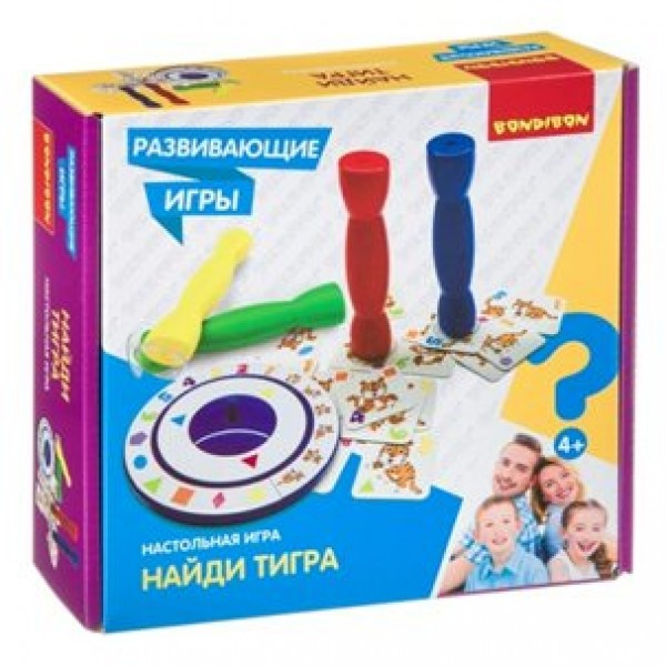 BONDIBON Игра  РазвИгра Найди тигра BB4477 Китай