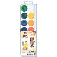 Краска аквар. 14цв Школа творчества б/к пласт.уп. европодв. 29С1757-08 Луч 205871 Краска аквар. 14цв Школа творчества б/к пласт.уп. европодв. 29С1757-08 Луч 205871