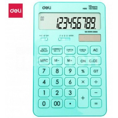 Калькулятор 12-разр. Touch голубой ЕМ01531 1176693 Deli