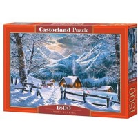 Castor Land Пазл 1500  Зимнее утро С-151905 Польша