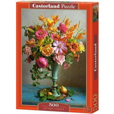Castor Land Пазл 500  Осенние цветы В-53537 Польша