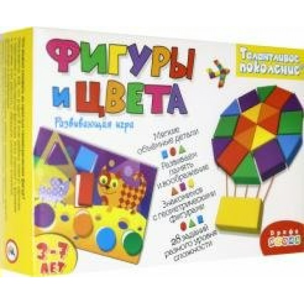 Дрофа-Медиа Игра  ТалантПокол Фигуры и цвета 3824 Россия