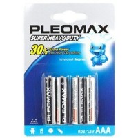 Элемент питания R03 R03/286 BL4 PLEOMAX Super Heavy Duty 685711 Samsung