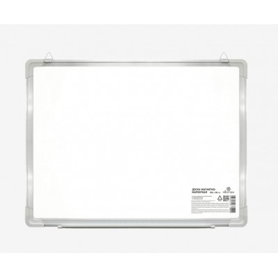 Доска магнитная -маркерная белая 90x150 Attomex алюм. полка д/мар. 6020002 deVente