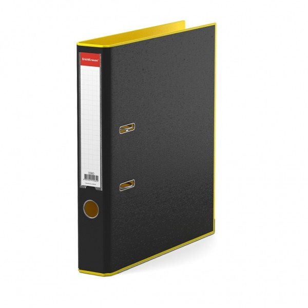 Папка регистратор 50мм А4 Accent желтая, разборная 51069 ErichKrause