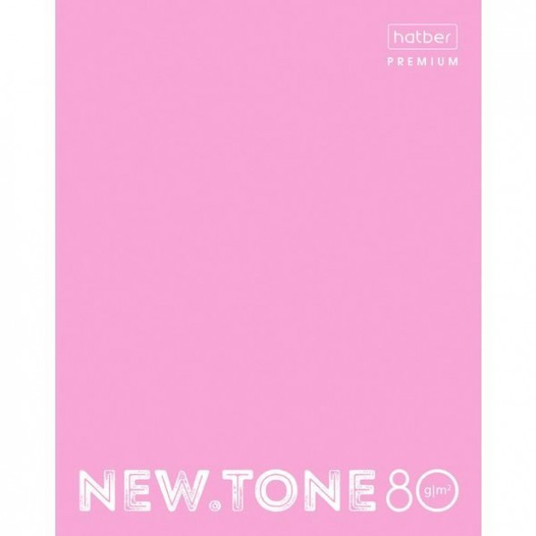 Тетрадь 80 листов А5 кл. Premium NEWtone Pastel Пион глянц. лам. 80г/м2 80Т5лА1_05018 Хатбер  065627