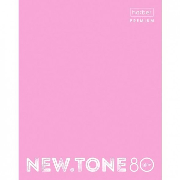 Тетрадь 80 листов А5 клетка Premium NEWtone Pastel Пион глянцевая ламинация, 80г/м2 80Т5лА1_05018 Хатбер 6/48 065627