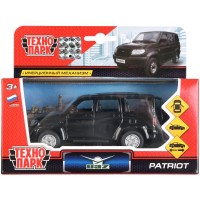Технопарк Игрушка   Машина. УАЗ Patriot черный/12 см, метал., инерционная SB-17-81-UP1-WB Китай