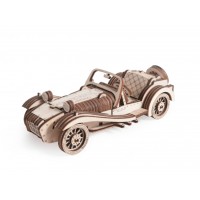 Сборная модель деревянная Автомобиль Родстер 104 детали 0165/0162 Lemmo
