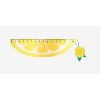 Линейка пластиковая 15см Tutti-Frutti Lemon с рисунком 5091025 deVente