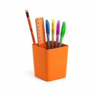 Набор настольный 6 предметов Base Neon Solid оранжевый 53277 ErichKrause