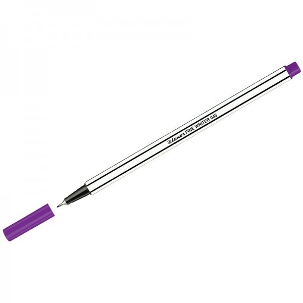 Ручка капилярная Fine Writer 045 фиолетовая 0,8мм 7126 Luxor  246648