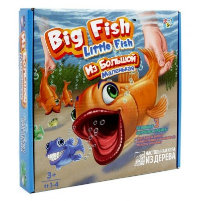 TreeToys Игра  Getta1Games Big Fish Little Fish. Из большой маленькая AS/500/80 Китай