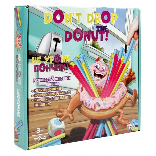 TreeToys Игра  Getta1Games Don`t Drop The Donut. Не урони пончик PM/19 Китай