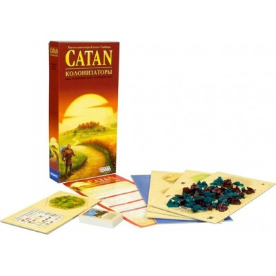 МирХобби Игра   Catan. Колонизаторы. Расширение для 5-6 игроков 915111 Россия