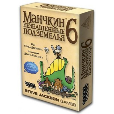 МирХобби Игра  КарточнИгра Манчкин 6. Безбашенные подземелья 1329 Россия