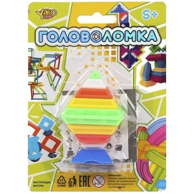Yako Toys Игрушка   Головоломка. Пирамидка М6234 Китай