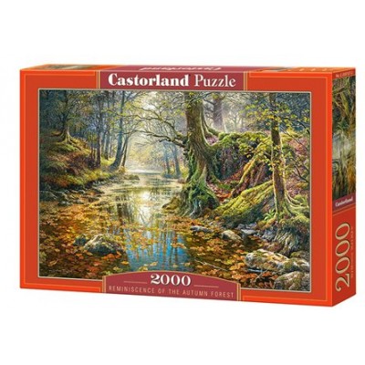 Castor Land Пазл 2000  Осенний лес С-200757 Польша