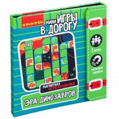 BONDIBON Игра  ИгрыВДорогу Эра динозавров ВВ4234 Китай