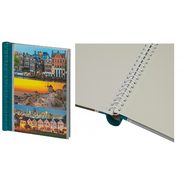 Фотоальбом магнитный 10 листов 23x28 спираль серия 313 Б0049398 Image art  SA-10P